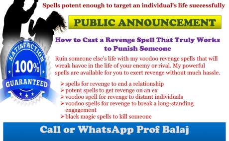 A Complete Guide to Powerful Revenge Spells That Bring Instant Karma to Your Enemies +27836633417